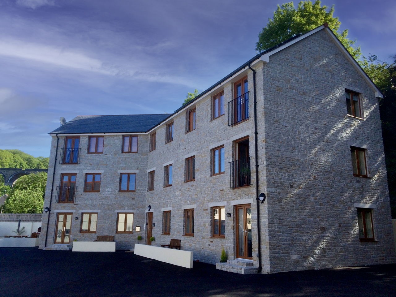 Trenance Mill apartments commercial build st Austell